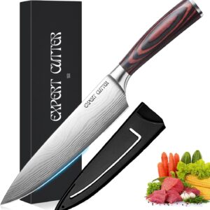8 Inches Chef Knife – Ultra Sharp High Carbon Steel with Gift Box
